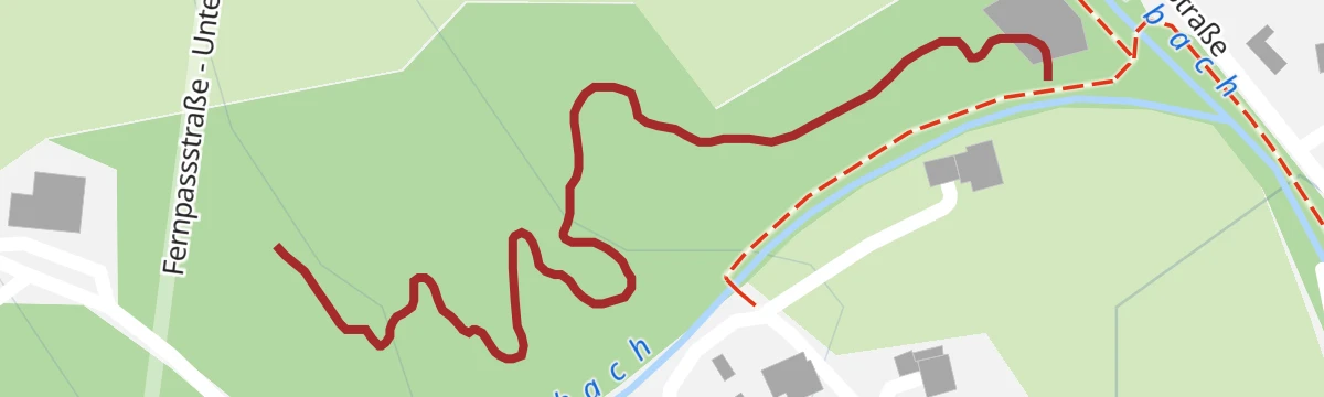 Route map: Flitz Kids Trail
